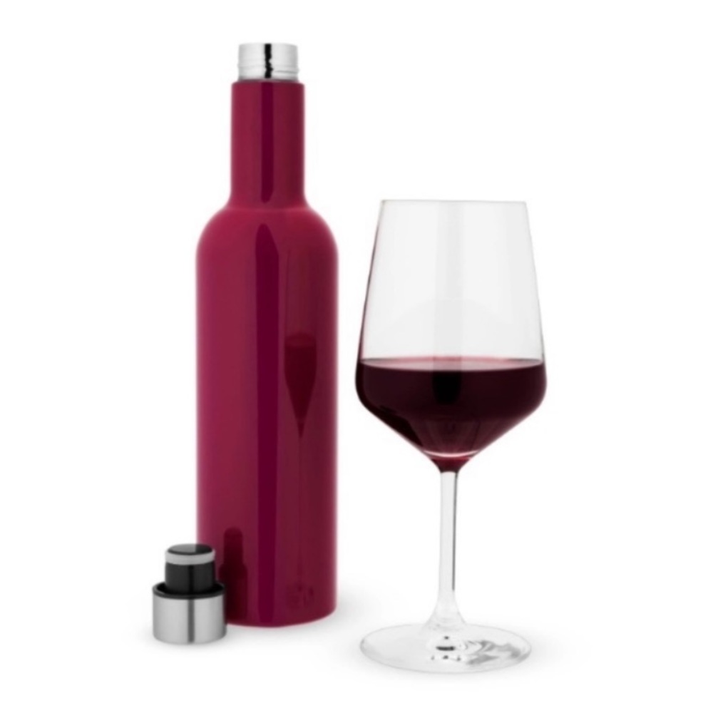 True Barware Wine Thermos Tanked Stainless Steel 750 ml Growler Leakproof NC